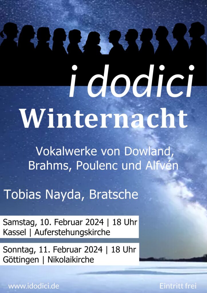 Plakat Winternacht 2024