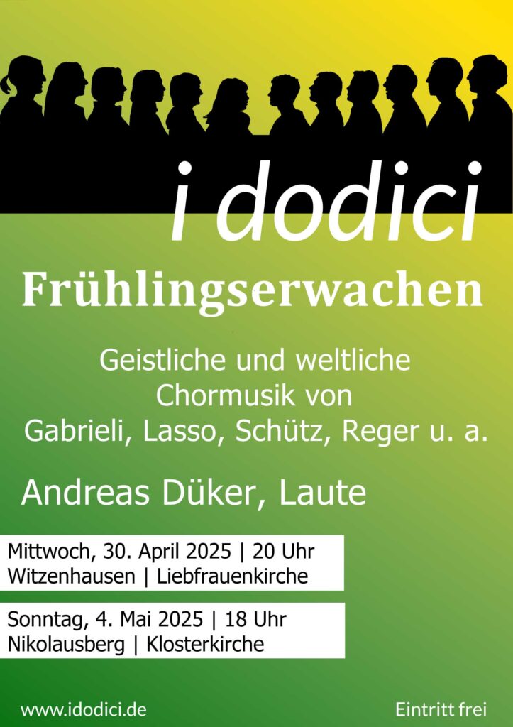 Plakat Frühlingserwachen 2025